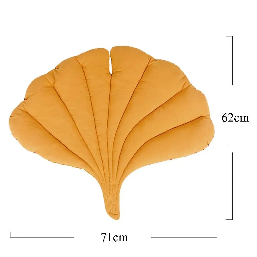 Breathable Cooling Dog Mat Keeps Pets Cool Leaf Shaped Washable | Lersk