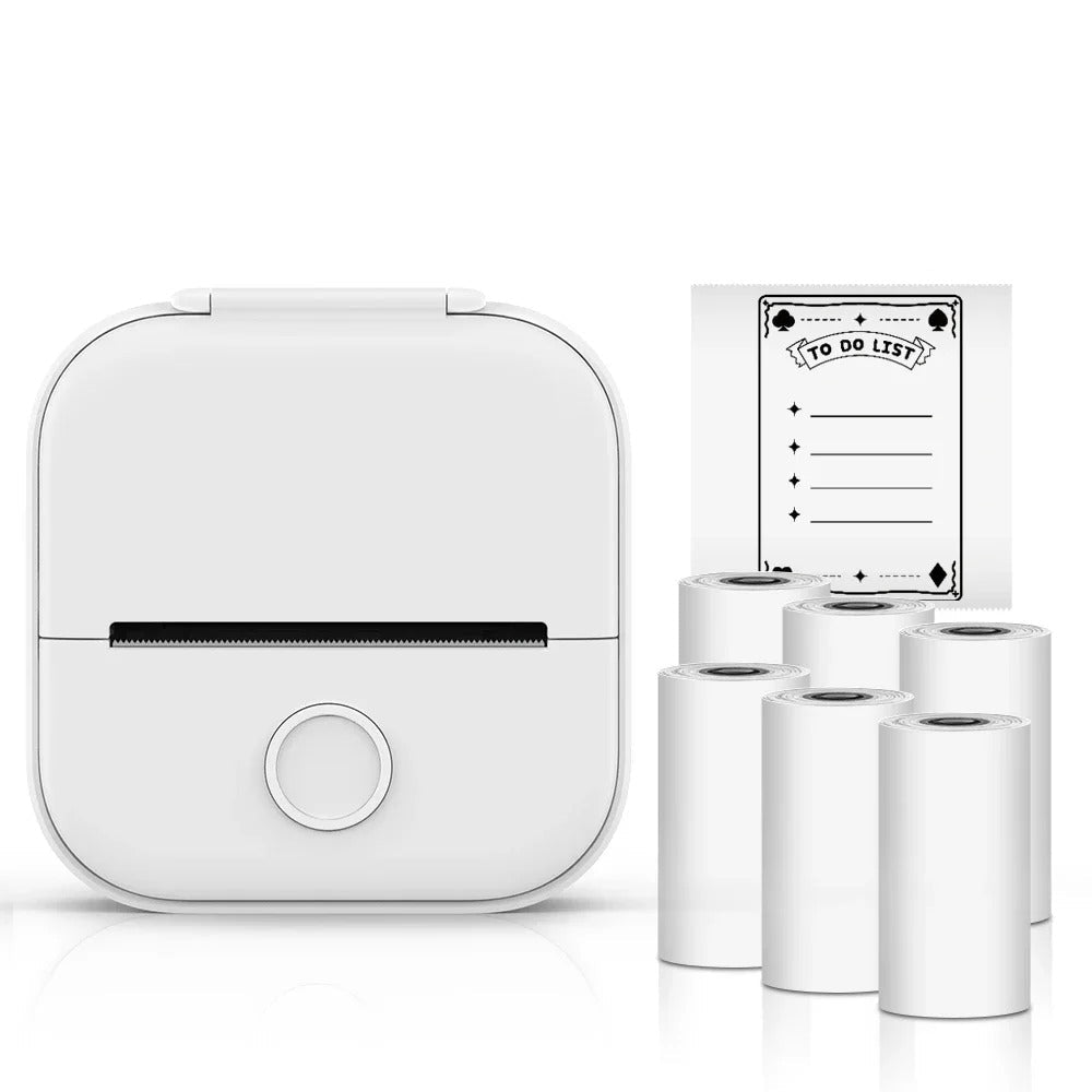 Portable Mini Printer Bluetooth Inkless Instant Photo Printing for Smartphones | Lersk