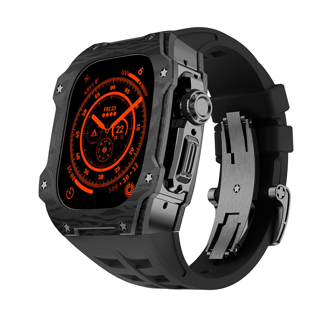 Ventroa Series Carbon Fiber Case for Apple Watch Ultra | Lersk