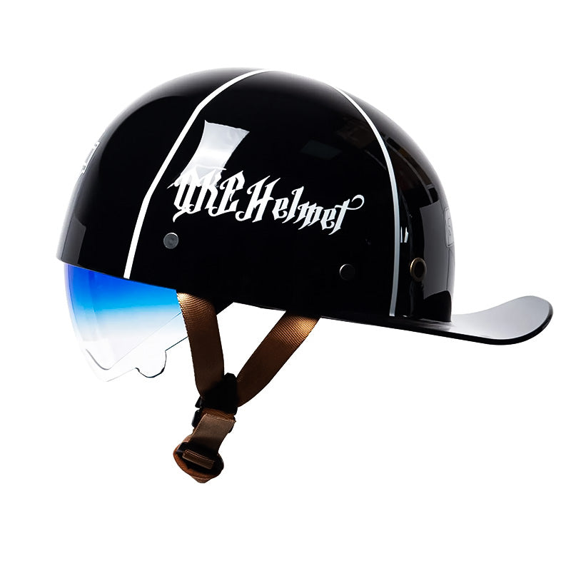 ZenForge Baseball Style DOT Half Helmet with ABS Shell and Multi-Density EPS | Lersk