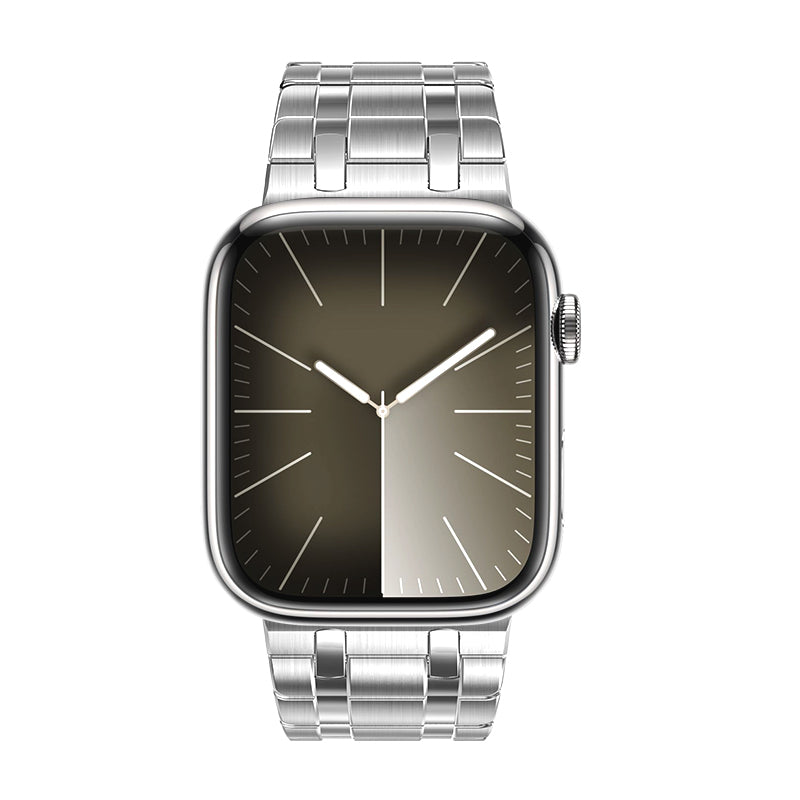 Alera | Cinturino magnetico in acciaio inox satinato per Apple Watch | Lersk
