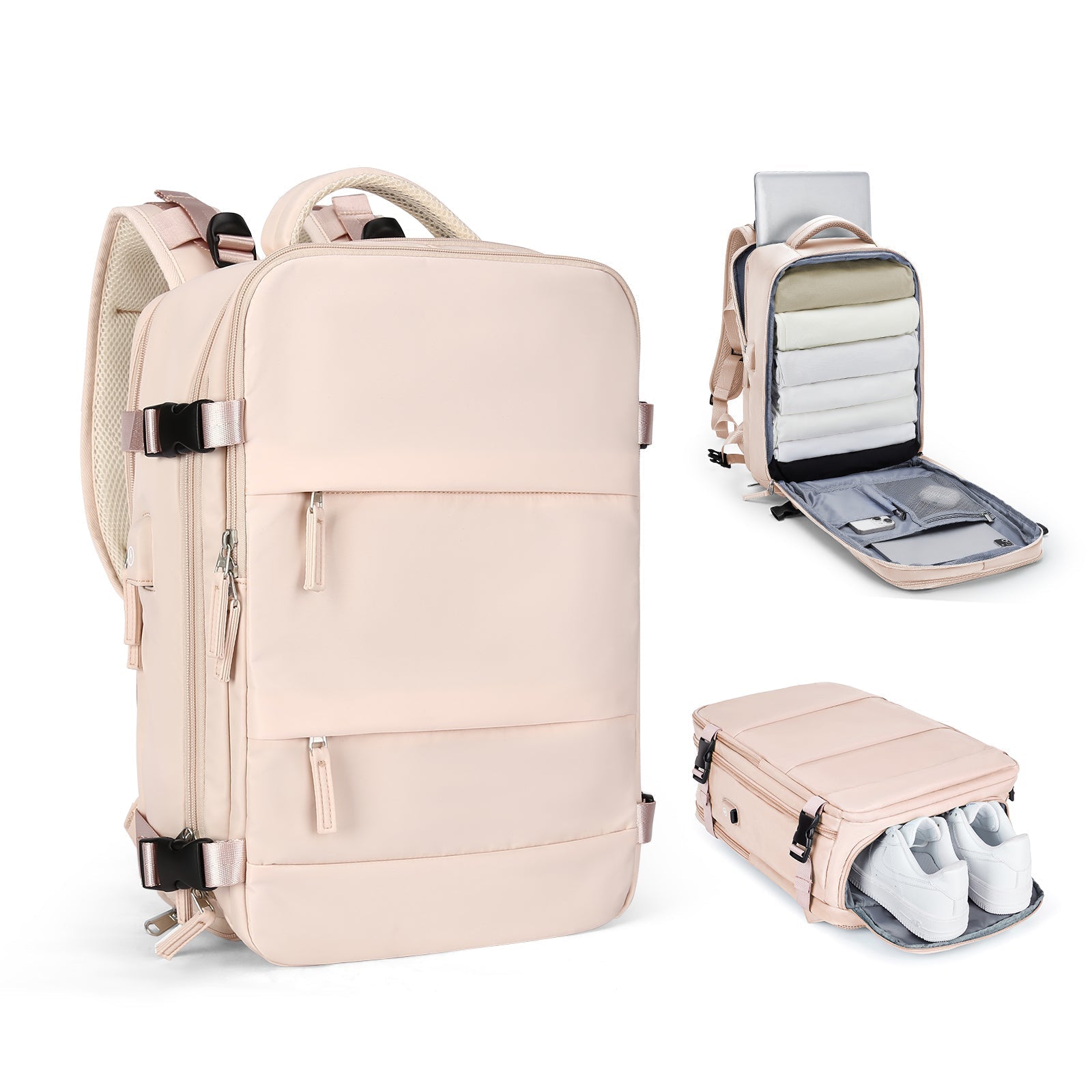 Expandable Travel Backpack Versatile For Women And Men | Lersk