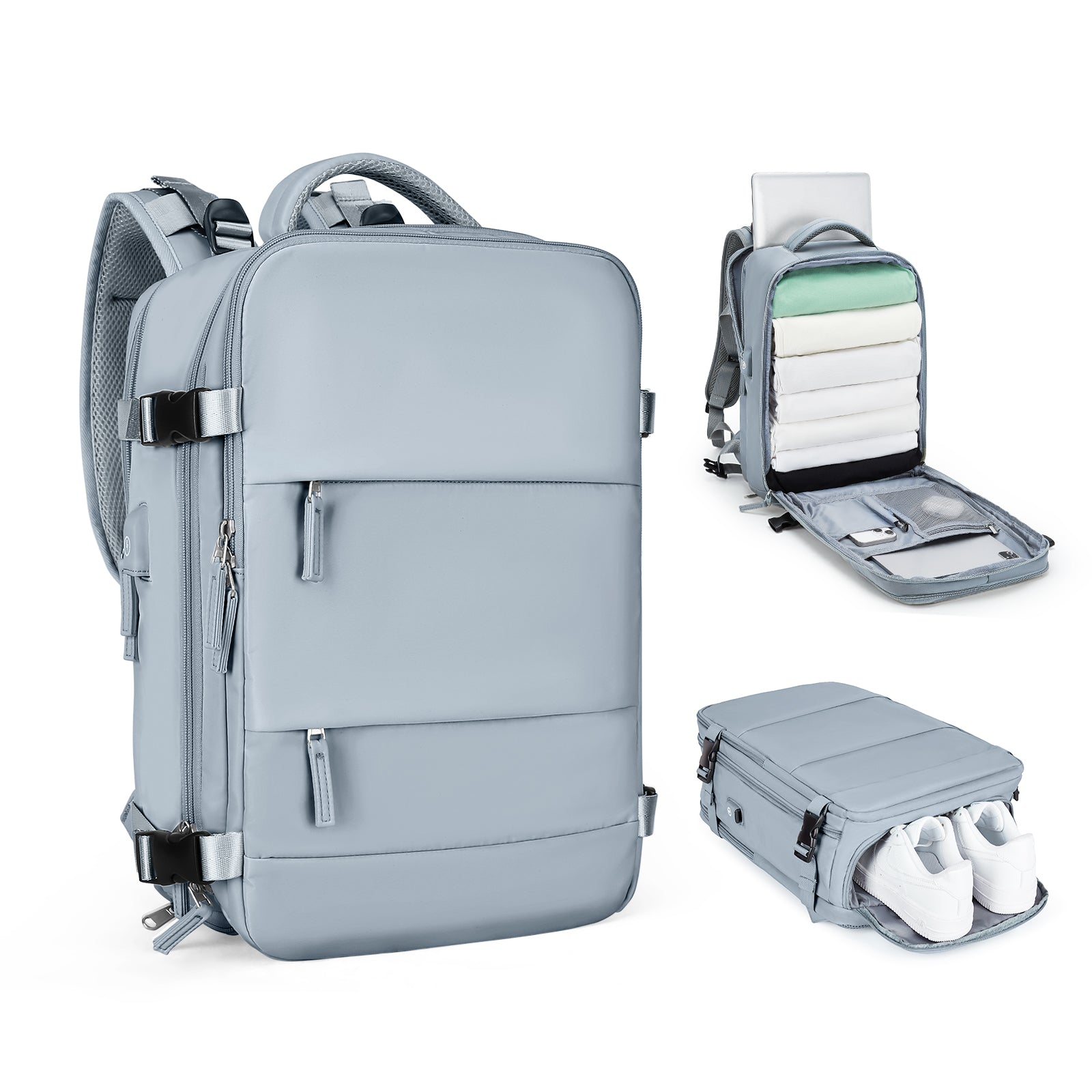 Expandable Travel Backpack Versatile For Women And Men | Lersk