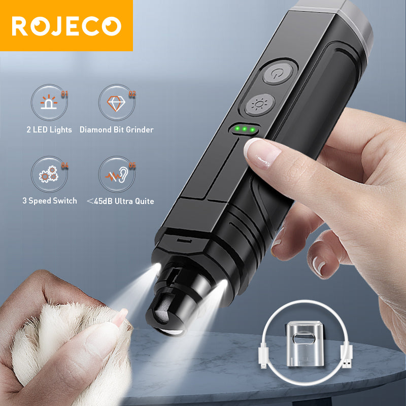 Cortaúñas eléctrico LED LumaPaw Pro para perros y gatos | Lersk