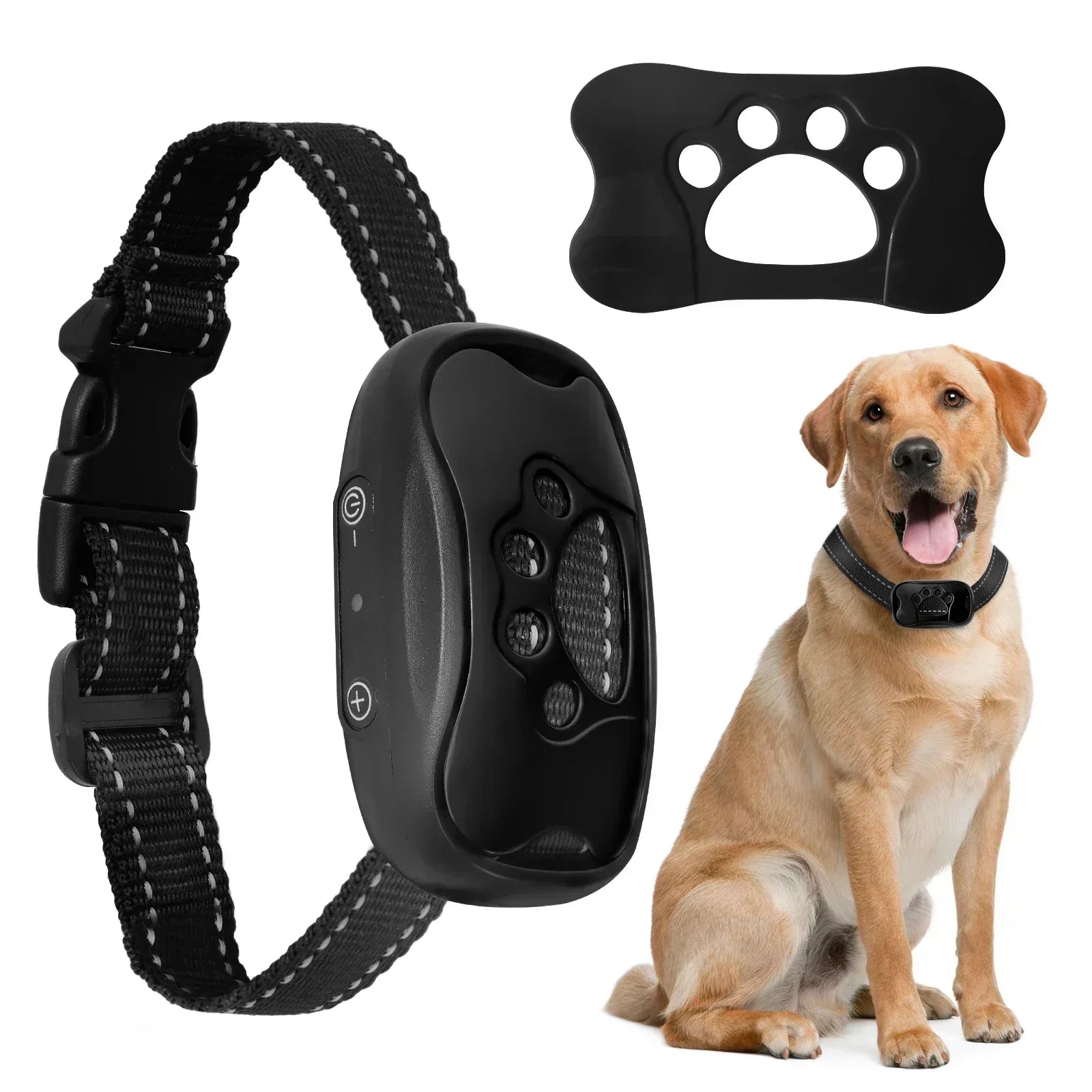 Intelligentes Anti-Bell-Halsband für Hunde Sanftes Training für Hundebesitzer | Lersk
