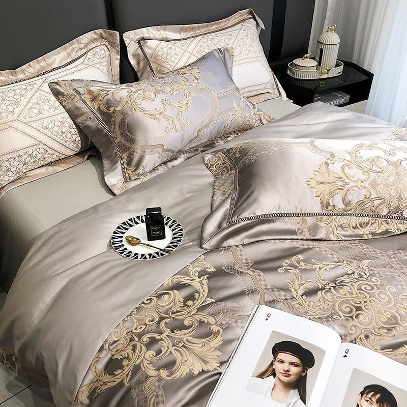 AuroraSilk Premium Duvet Cover Set Plush Silky Bedding | Lersk