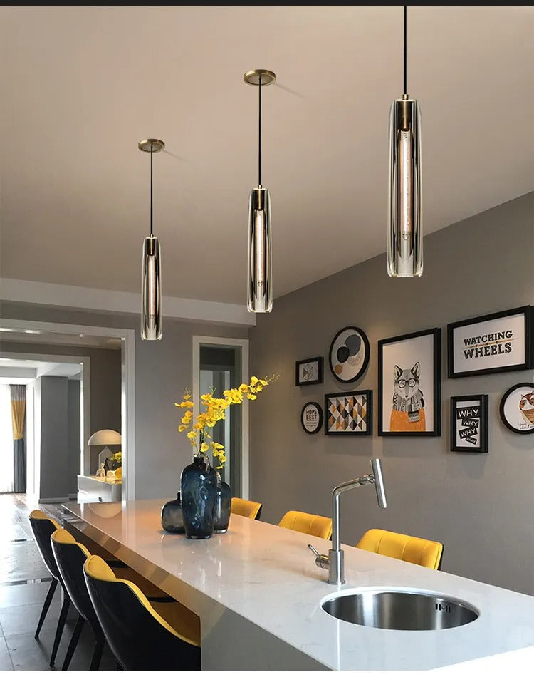 Asterra Premium Full Copper K9 Crystal LED Pendant Lights | Lersk