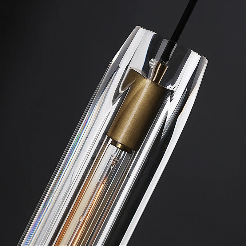 Asterra Premium Full Copper K9 Crystal LED Pendant Lights | Lersk