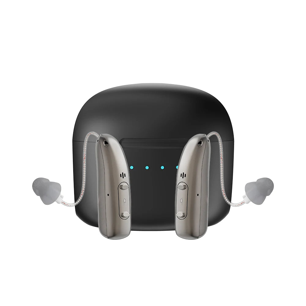 VeraHear Pro Rechargeable Bluetooth Hearing Aids With App | Lersk