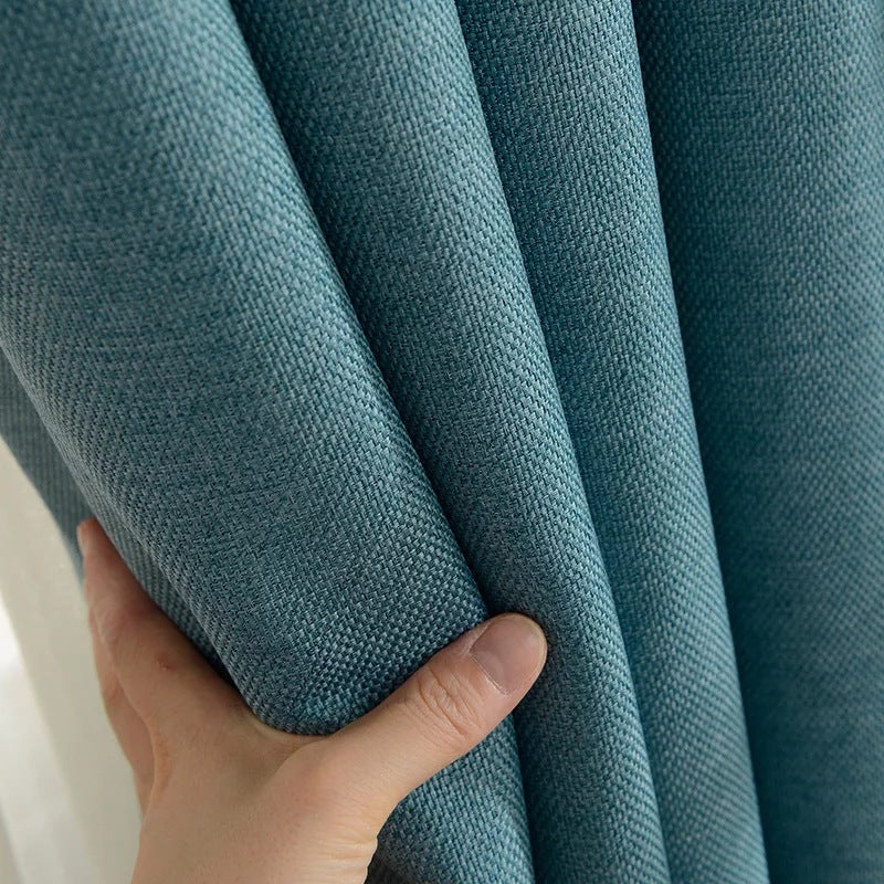 Cortinas Blackout de Algodão PureShade para Dorminhocos Exigentes em Quartos | Lersk