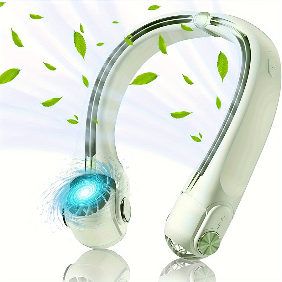 Ventilador portátil de cuello CirrusWave con ángulos ajustables de 45° | Lersk