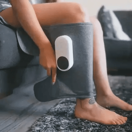CuraFlow Massageur de Jambes 3-en-1 pour Gonflement et Circulation à Domicile | Lersk