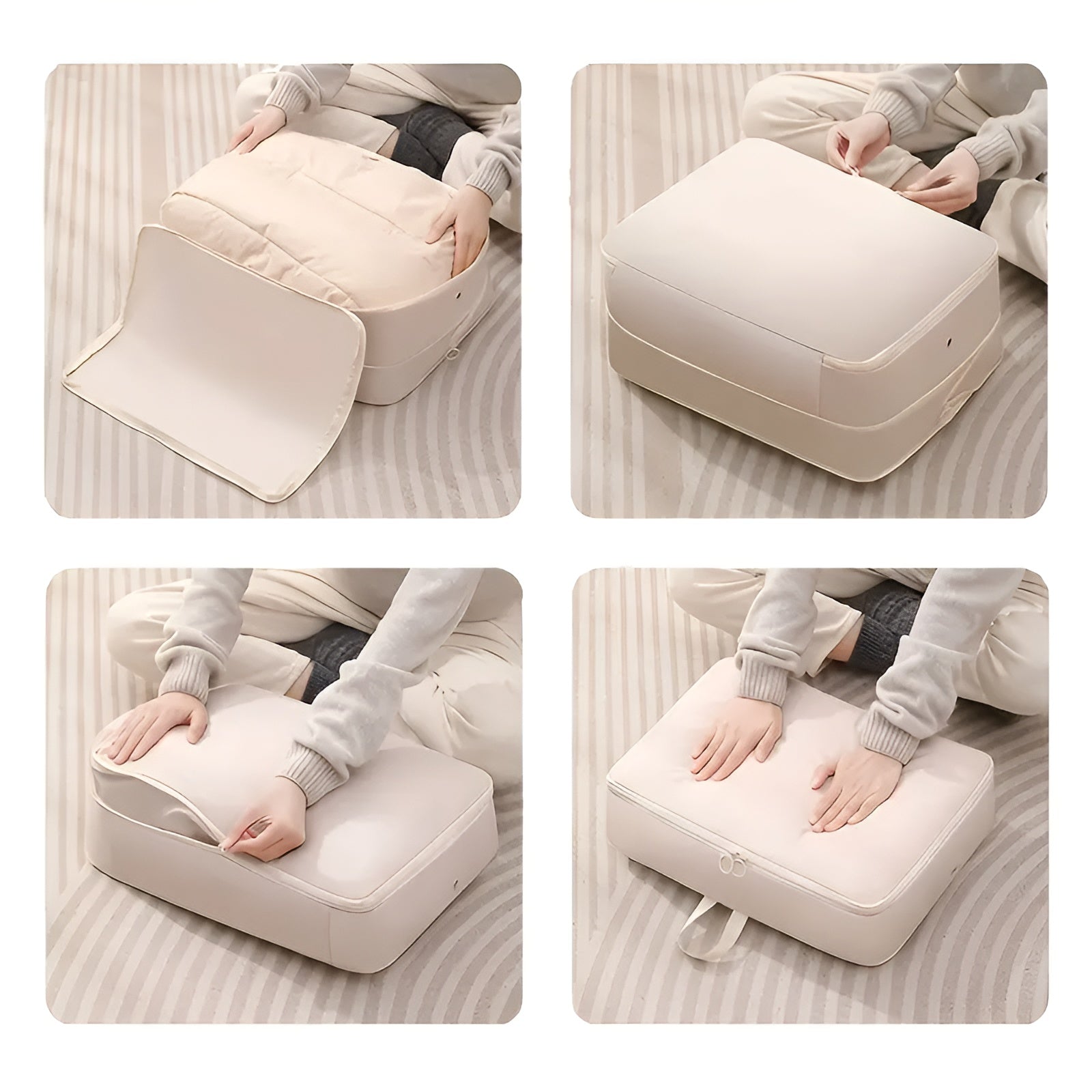 Compression Bags For Travel Self Packing Space Saving Organizers | Lersk