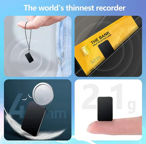 LyraPulse Mini Voice Recorder Ultra Compact On The Go | Lersk