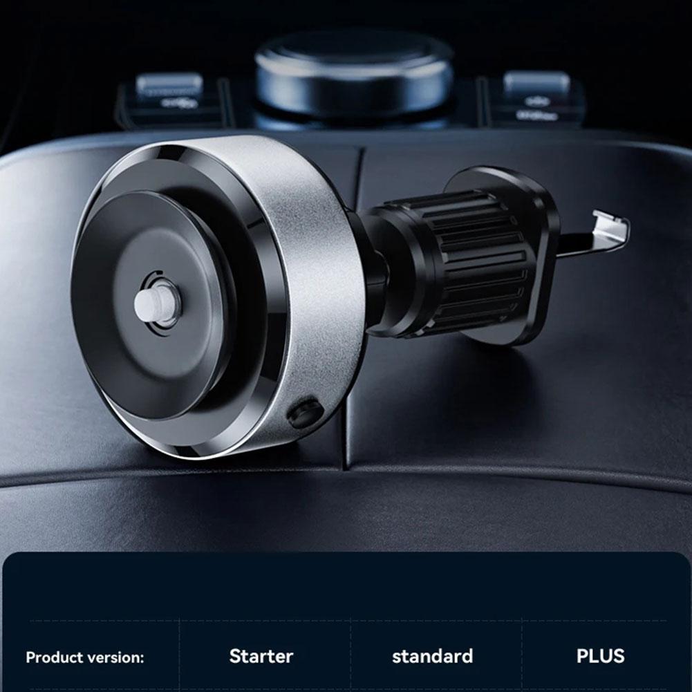 Magnetic Car Phone Holder With Suction Cup Hands Free Secure Mount For Drivers | Lersk