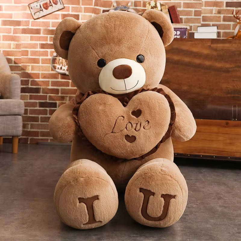 Riesiger Plüschbär Extra Großer Plüsch-Teddy für Komfort und Entspannung zu Hause oder im Büro, ein gemütlicher Kuschelpartner | Lersk