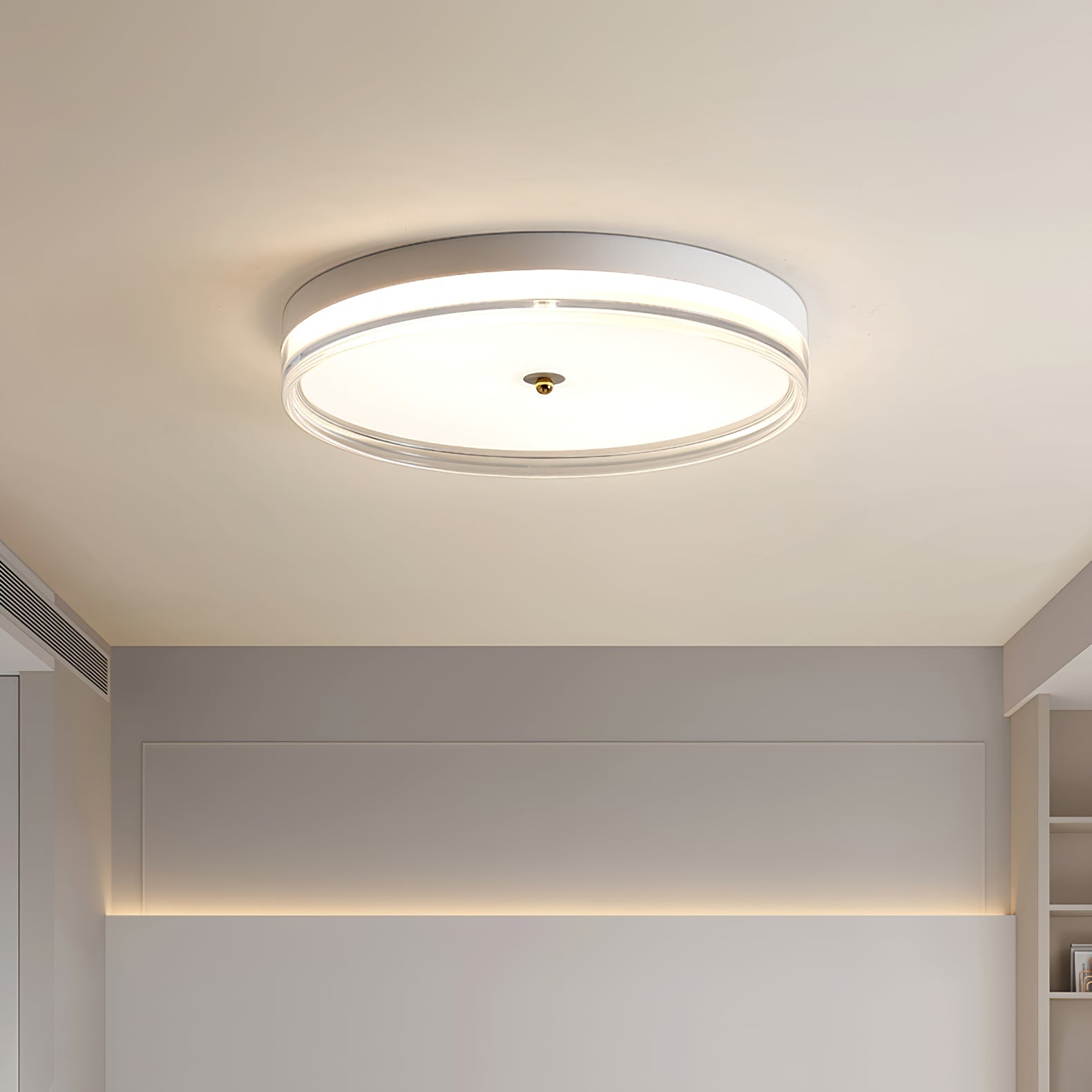 Nyra Ceiling Light Modern Minimalist Glow By LumaNova | Lersk