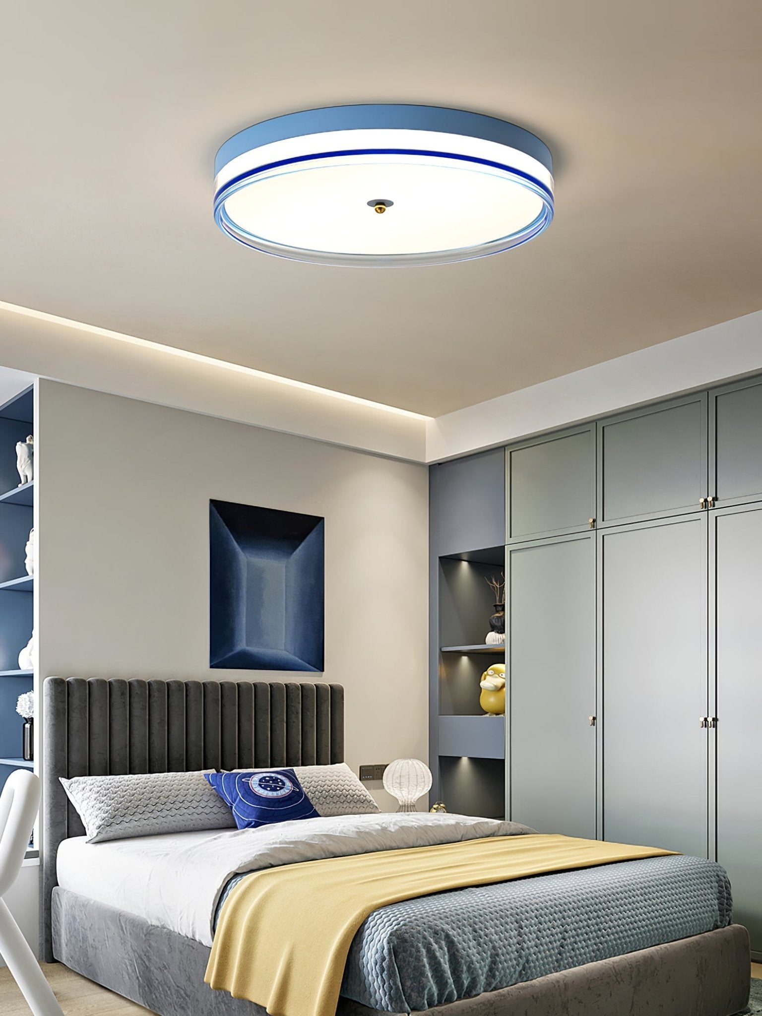 Nyra Ceiling Light Modern Minimalist Glow By LumaNova | Lersk
