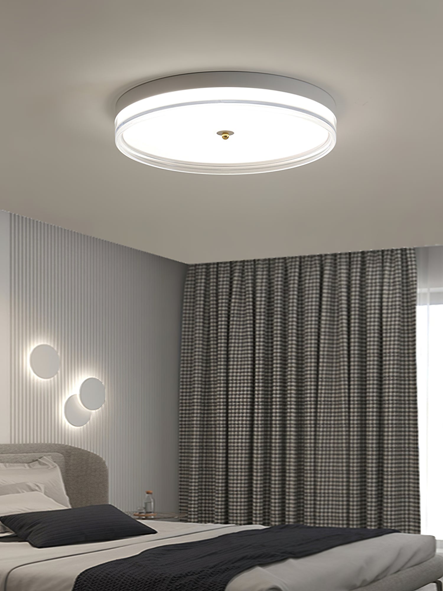 Nyra Ceiling Light Modern Minimalist Glow By LumaNova | Lersk