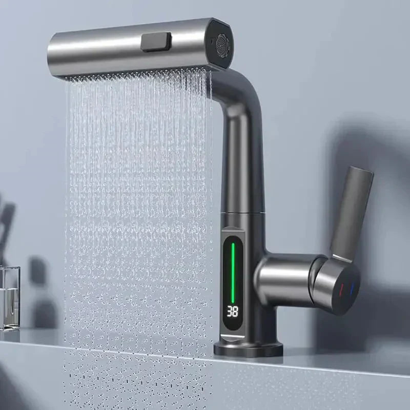 Grifo Digital de Cascada AquaLuxe | Lersk