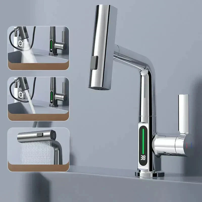 Grifo Digital de Cascada AquaLuxe | Lersk
