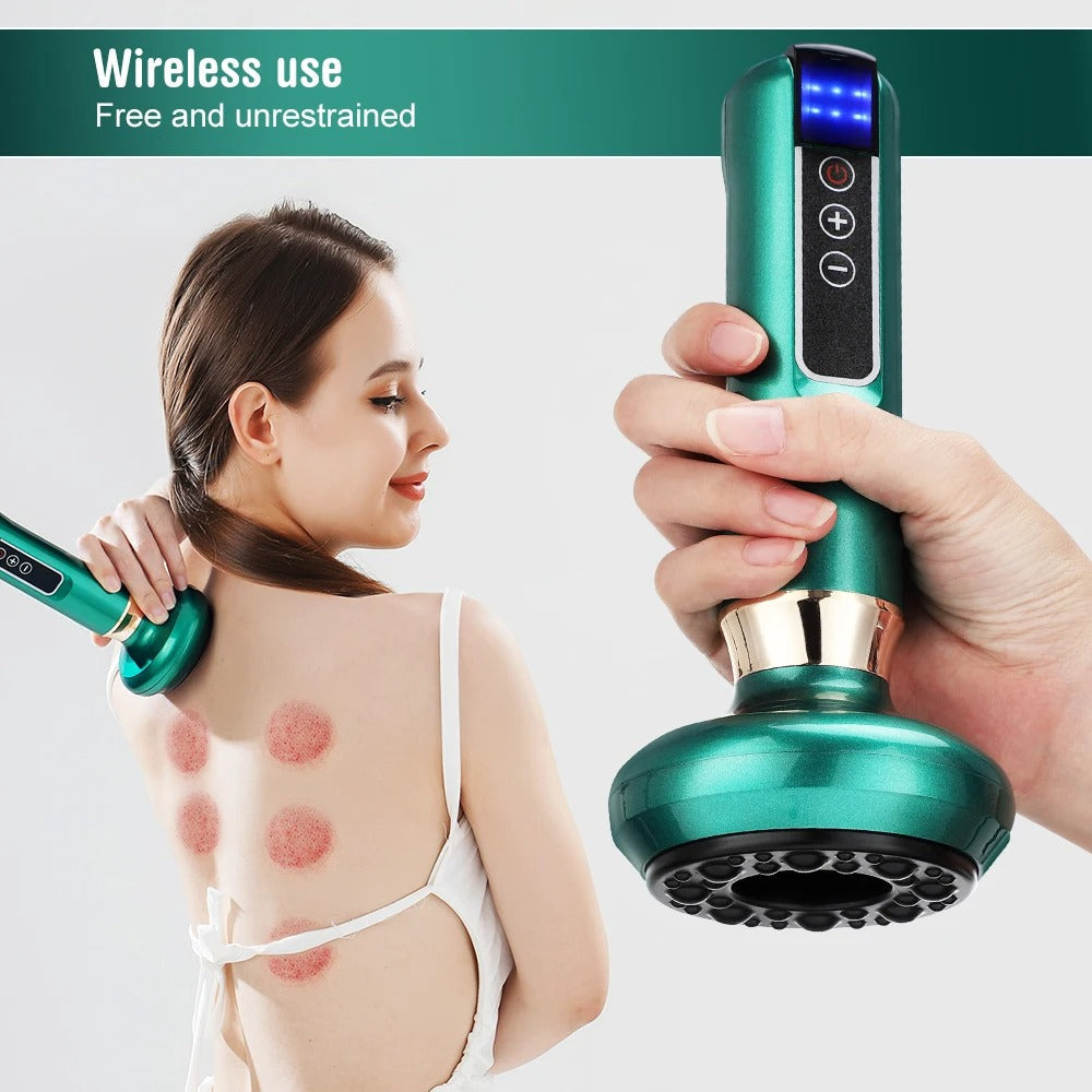 NovaFlow 3-in-1 Cupping Massager with Suction and Gua Sha | Lersk