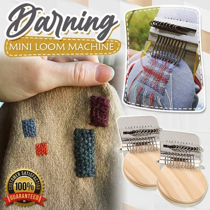 Essential Darning Weaving Loom Kit For Household Sewing And Delicate Repairs Everyday | Lersk