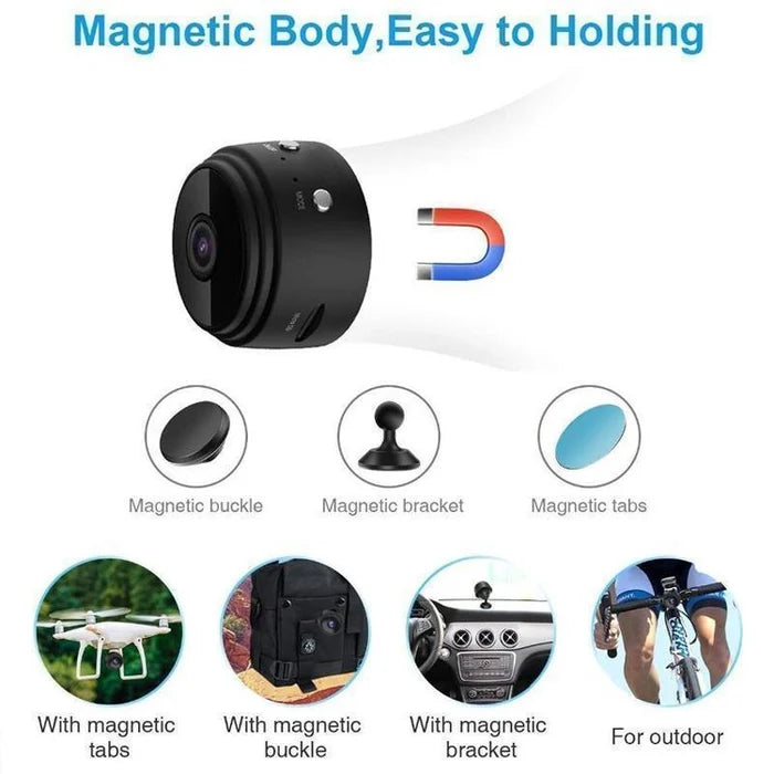 Nextri | 1080P Magnetic Mini Wireless Camera | Lersk