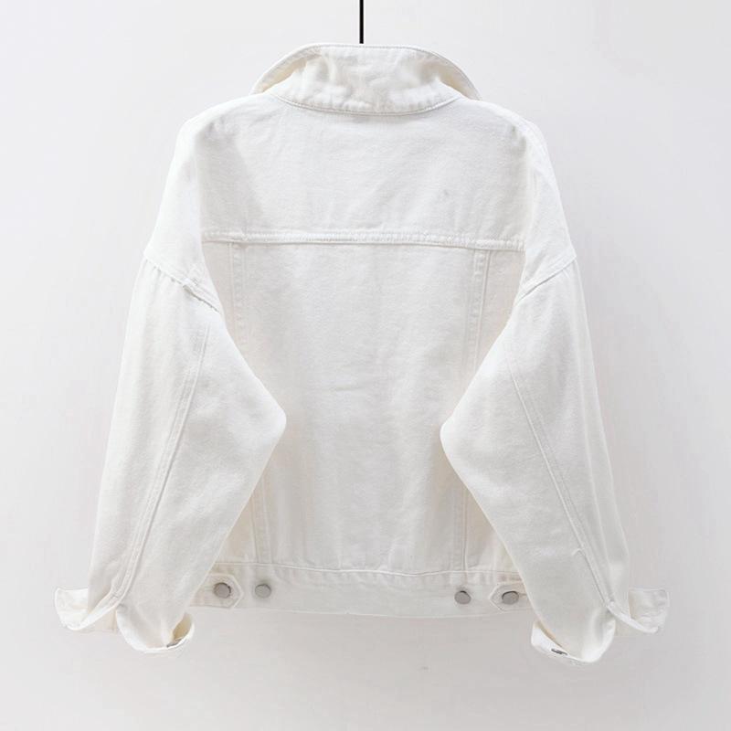 Harborline Denim Jacket for Women Button Front Casual Everyday Comfort Layering | Lersk
