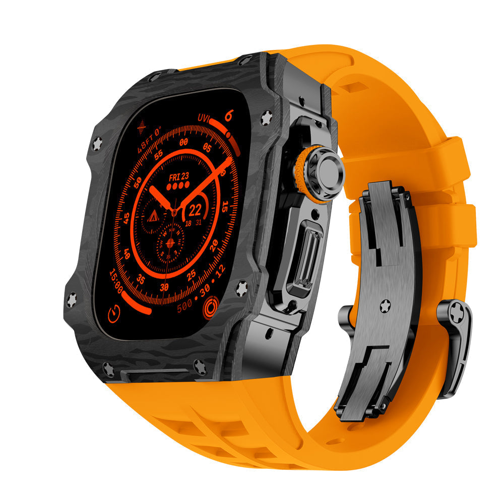 Ventroa Series Carbon Fiber Case for Apple Watch Ultra | Lersk