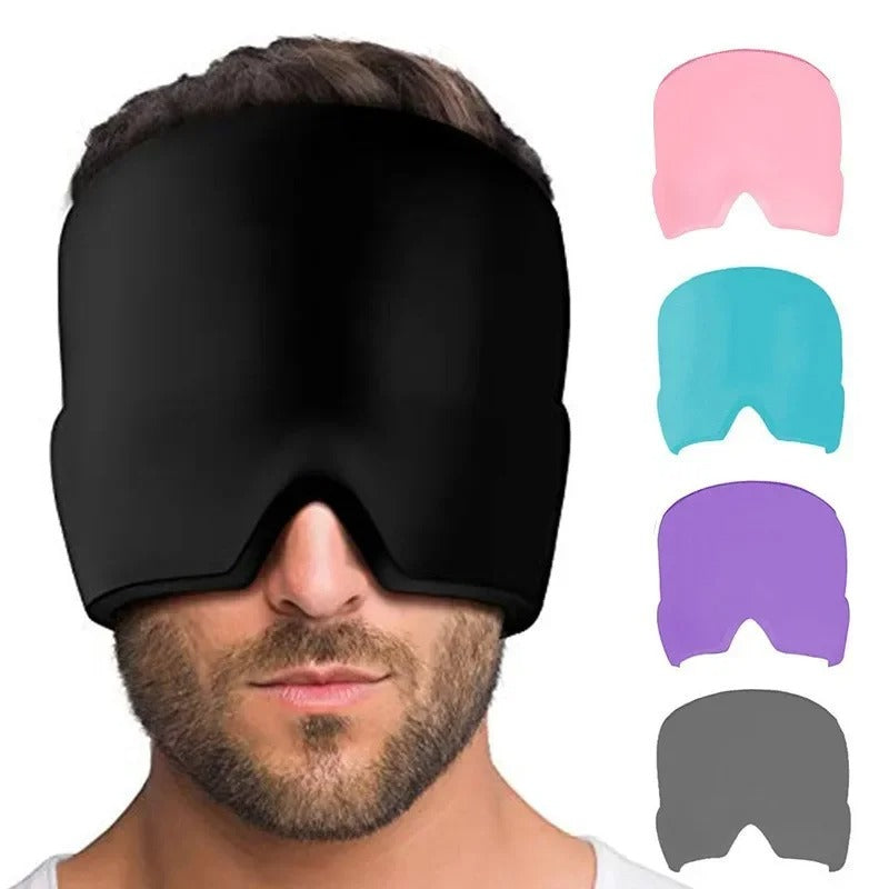 Bandeau Tête Thérapie Froid Infusé au Gel pour Soulagement de la Migraine | Lersk