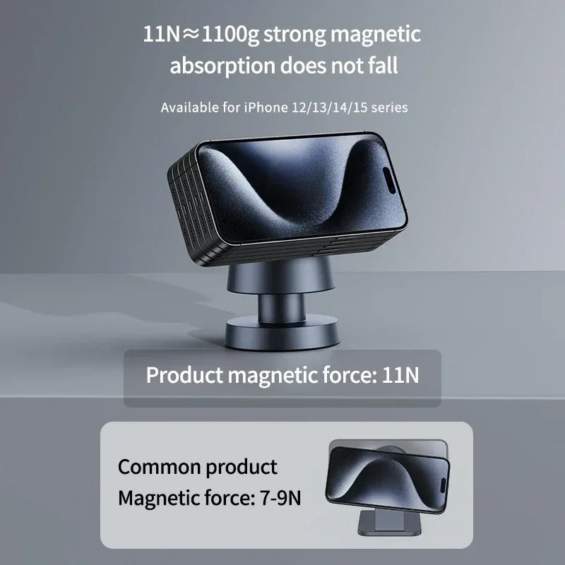 Magnetisches kabelloses 4-in-1-Ladegerät mit Nachtlicht für den Schreibtisch | Lersk