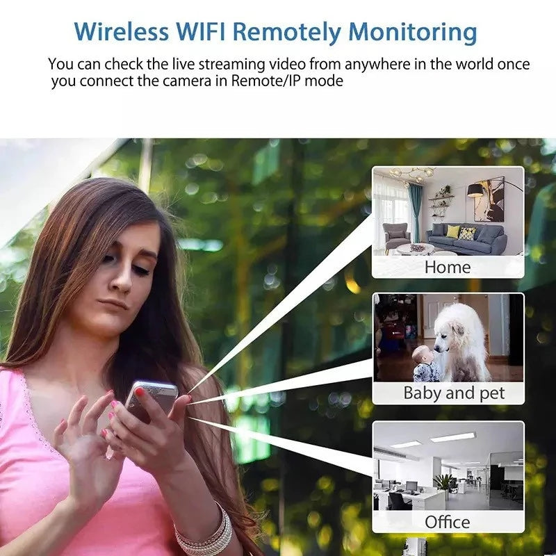 AeriCam Mini Hidden Wireless Spy Camera WiFi Motion Alert | Lersk