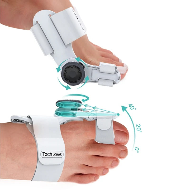 OrthoEase Toe Corrector Adjustable Bunion Splint Pain Free | Lersk
