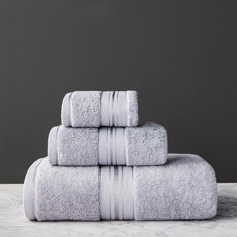 Nivara Plush Egyptian Cotton Bath Towel Set Ultra Soft | Lersk