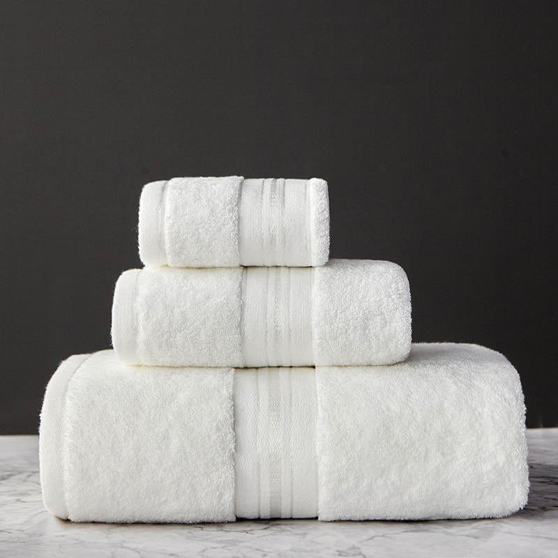 Nivara Plush Egyptian Cotton Bath Towel Set Ultra Soft | Lersk