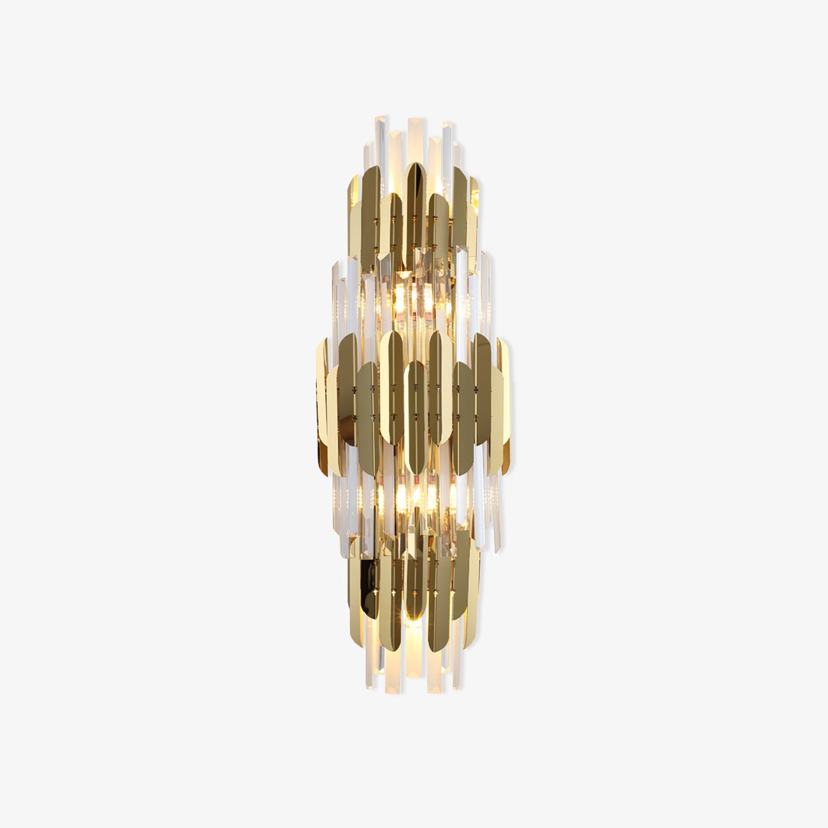Aurelia Trio-Layer Wall Light With Diffused Glow Ambience | Lersk