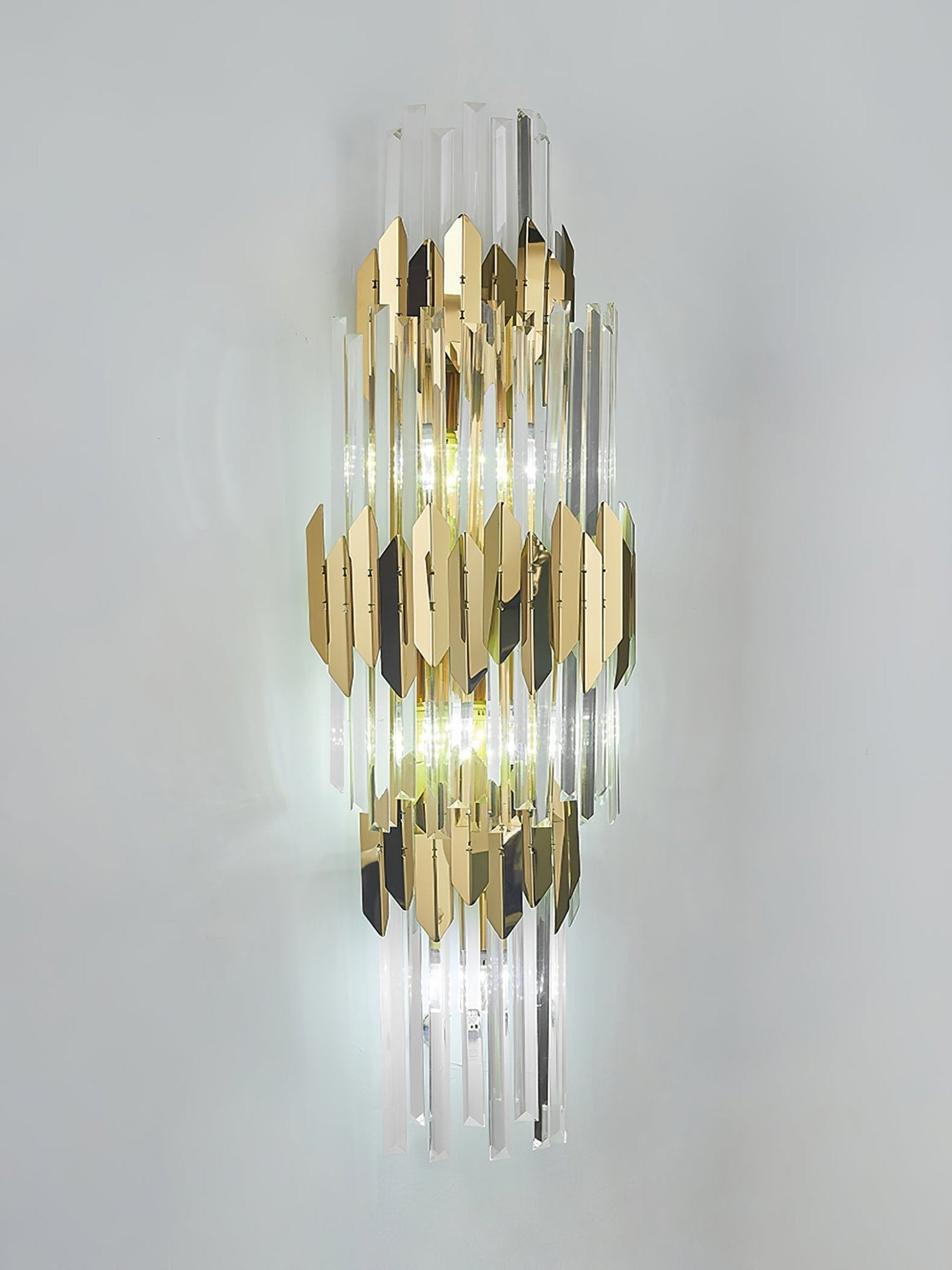 Aurelia Trio-Layer Wall Light With Diffused Glow Ambience | Lersk