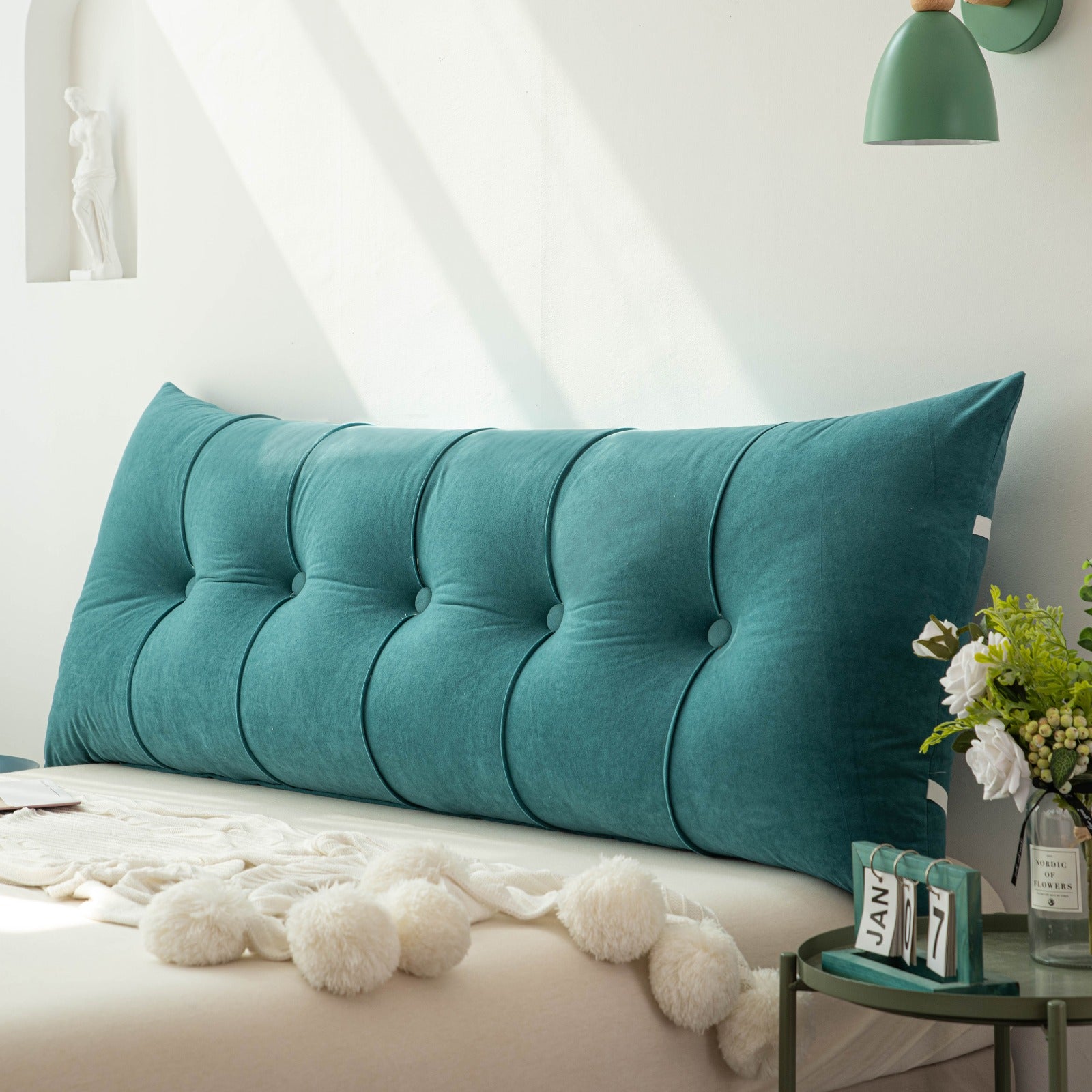 LumaRest Back Support Headboard Pillow for Bed and Sofa | Lersk