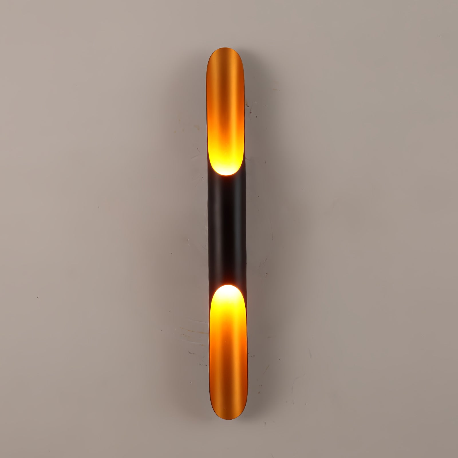 NovaCrest Cylindrical Wall Light with Brushed Metal | Lersk