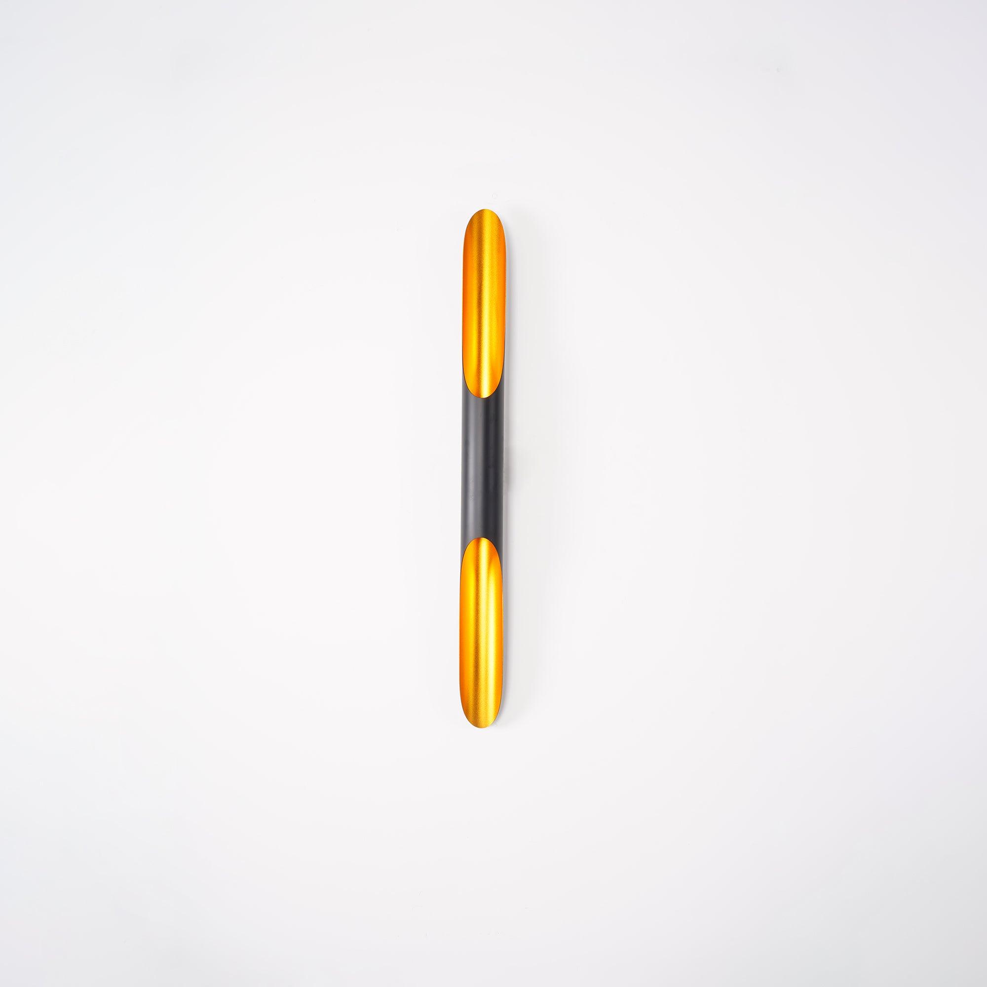 NovaCrest Cylindrical Wall Light with Brushed Metal | Lersk