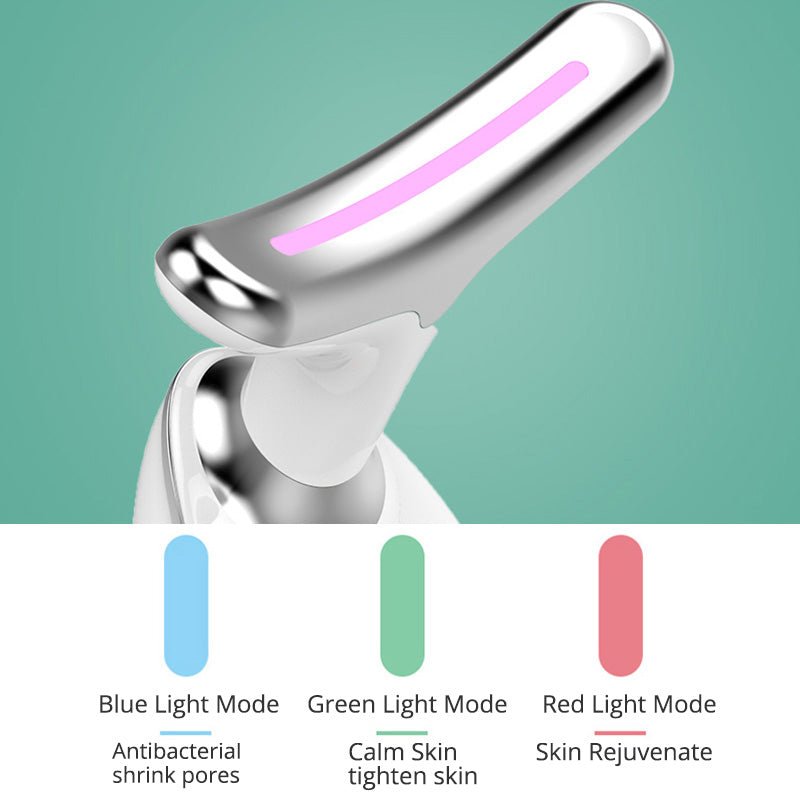 EMS Red Light Therapy massager for face and neck - tightening, and wrinkle reduction | Lersk