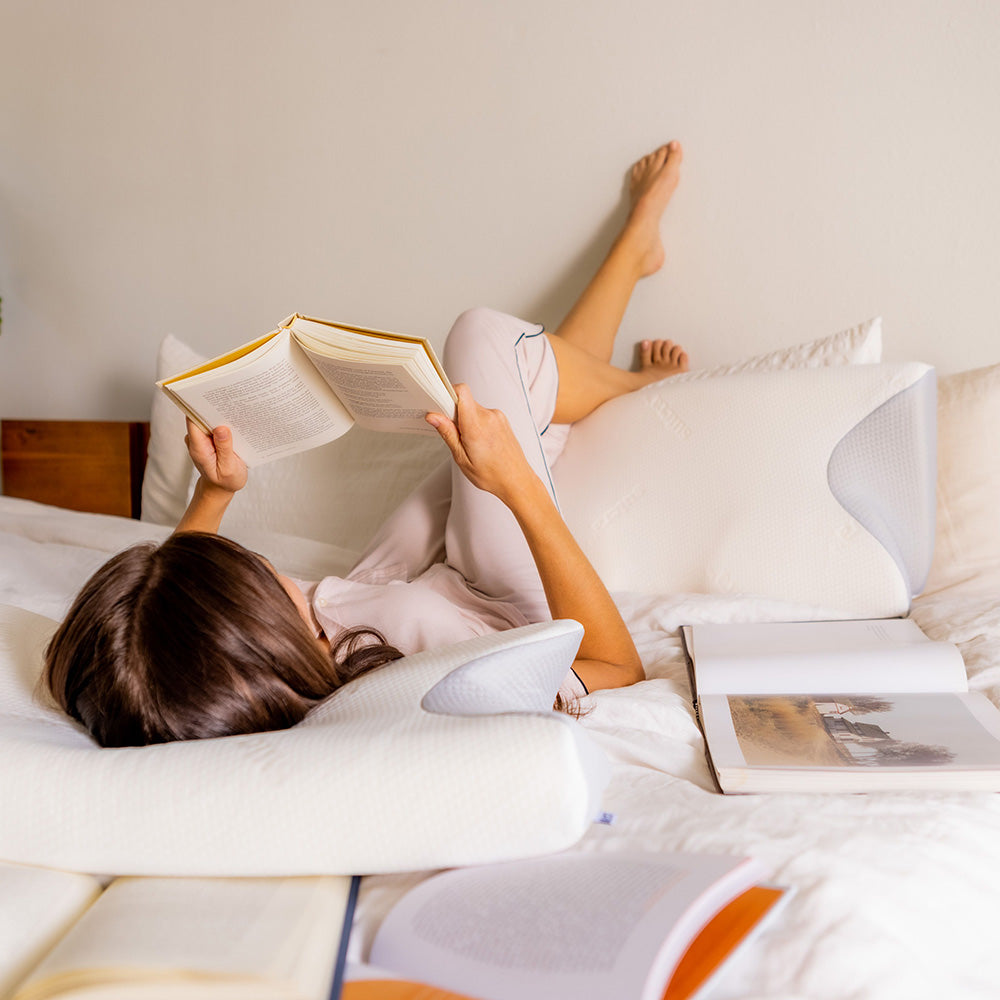 LumaRest 2-In-1 Memory Foam Cervical Orthopedic Pillow | Lersk