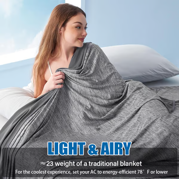 AerisCool Lightweight Summer Blanket For Hot Sleepers | Lersk