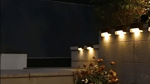 Nexora Outdoor Wireless Solar LED Wall Lights for Paths Patios and Gardens | Lersk