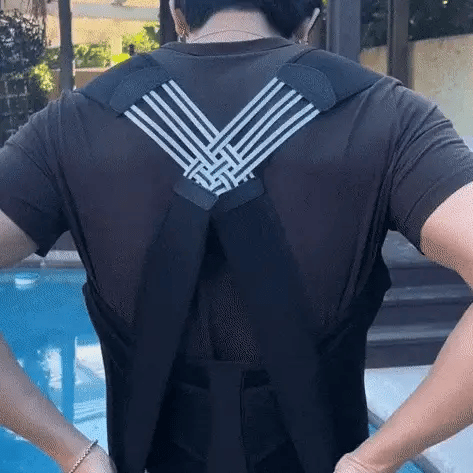 PostureEase Back and Neck Support Brace for Pain Relief | Lersk