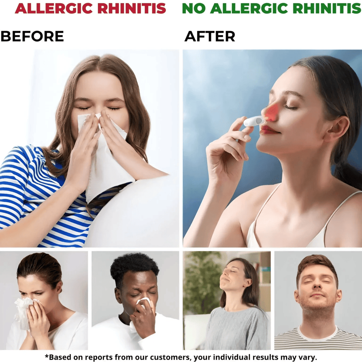 NoseNova Red Light Nasal Therapy for Sinus Relief and Congestion