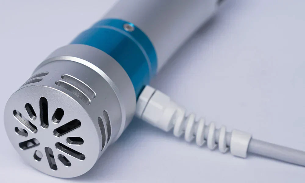VitaPulse Home Shockwave Therapy Device With Accessories In Aluminum Case