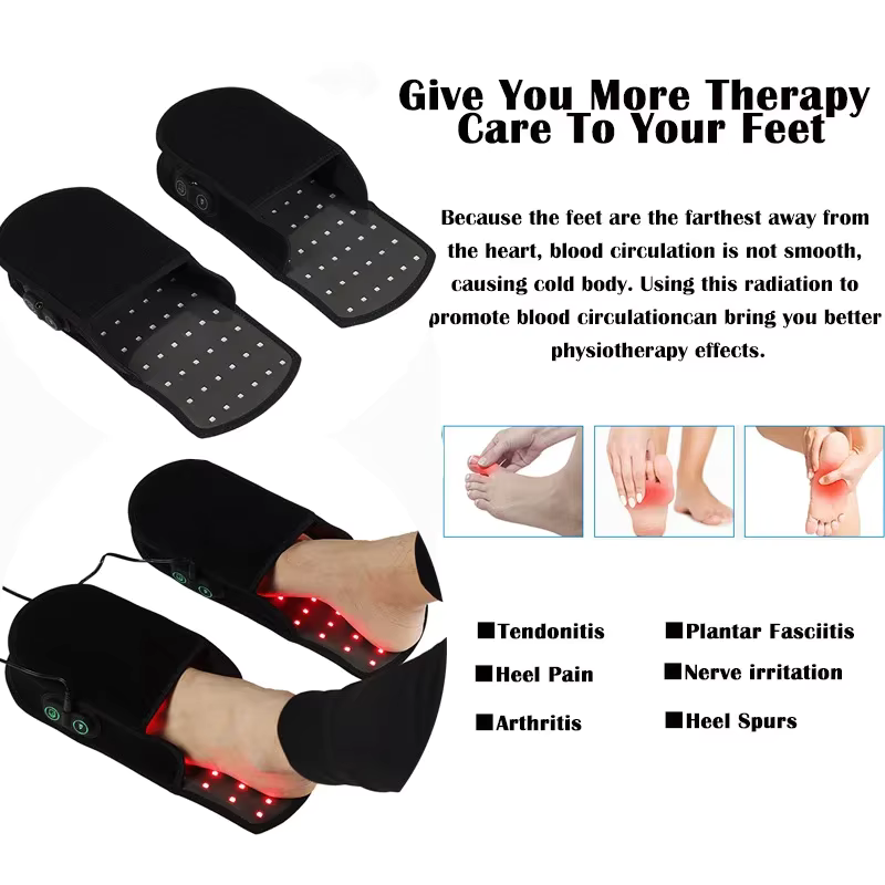 VireStride Infrared Light Therapy Slippers With Ninety Near Infrared LEDs | Lersk