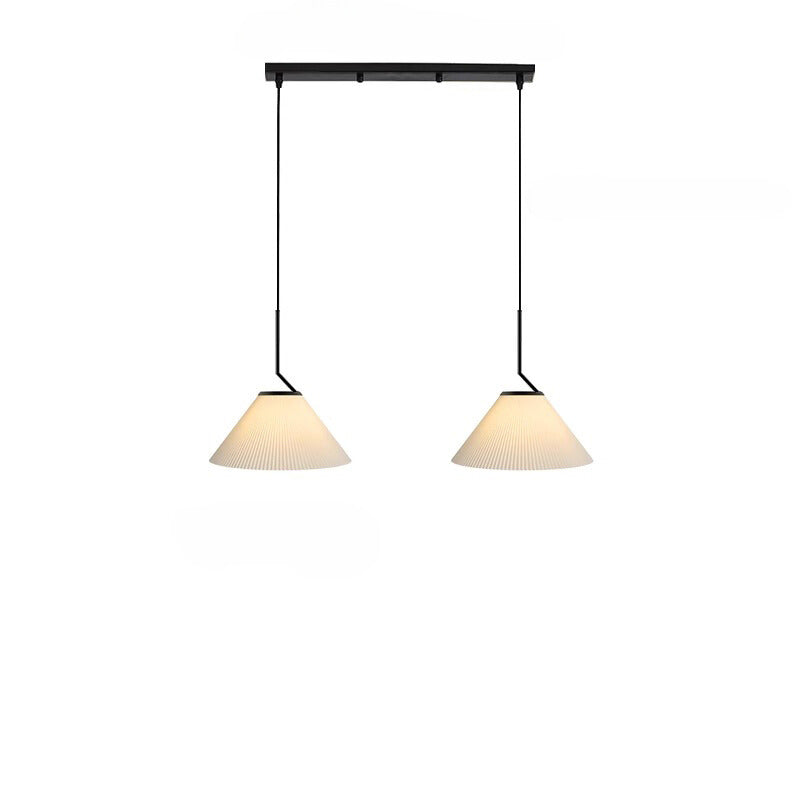 Caelara Soft Pleated Ceiling Pendant Light In Cream | Lersk